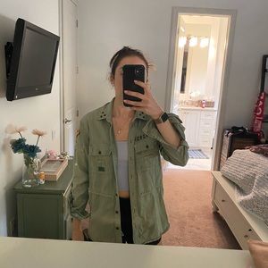 Kendall and Kylie military jacket